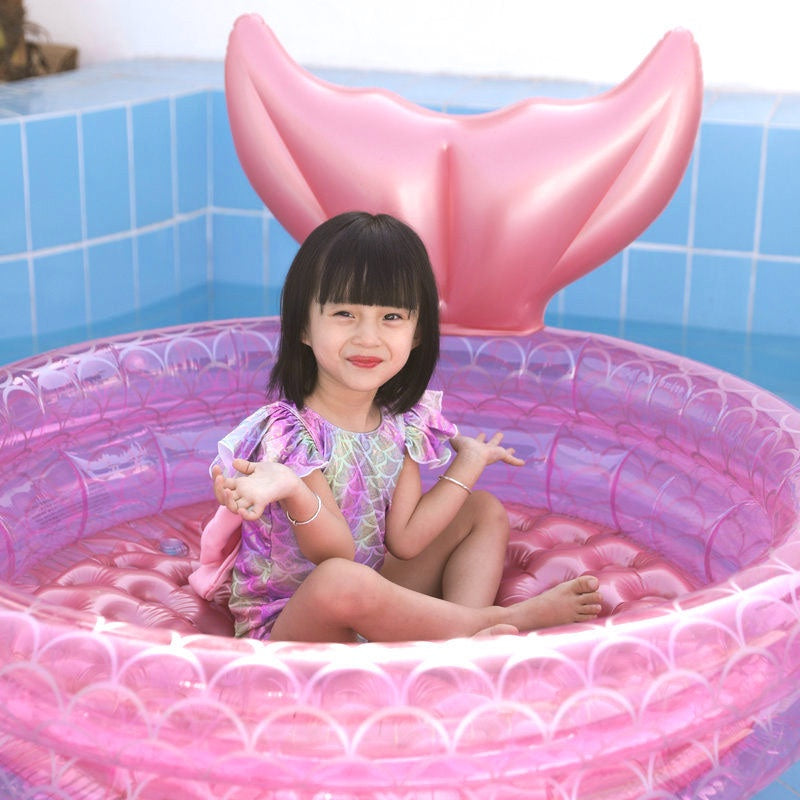 Pink Mermaid Pool