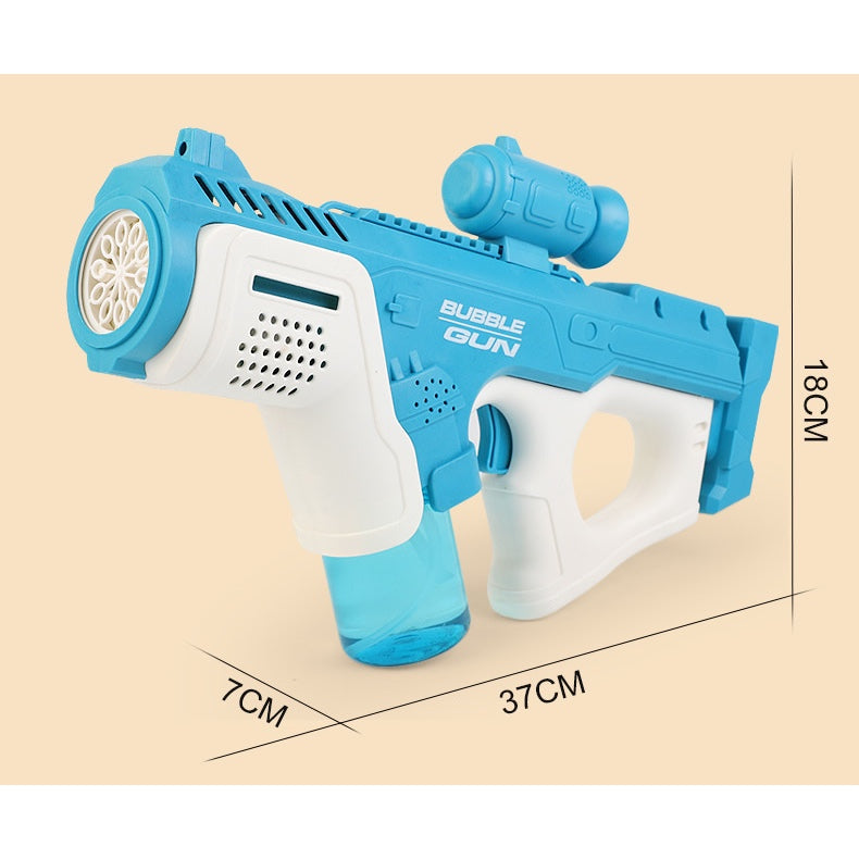 Long Bubble Gun Blue