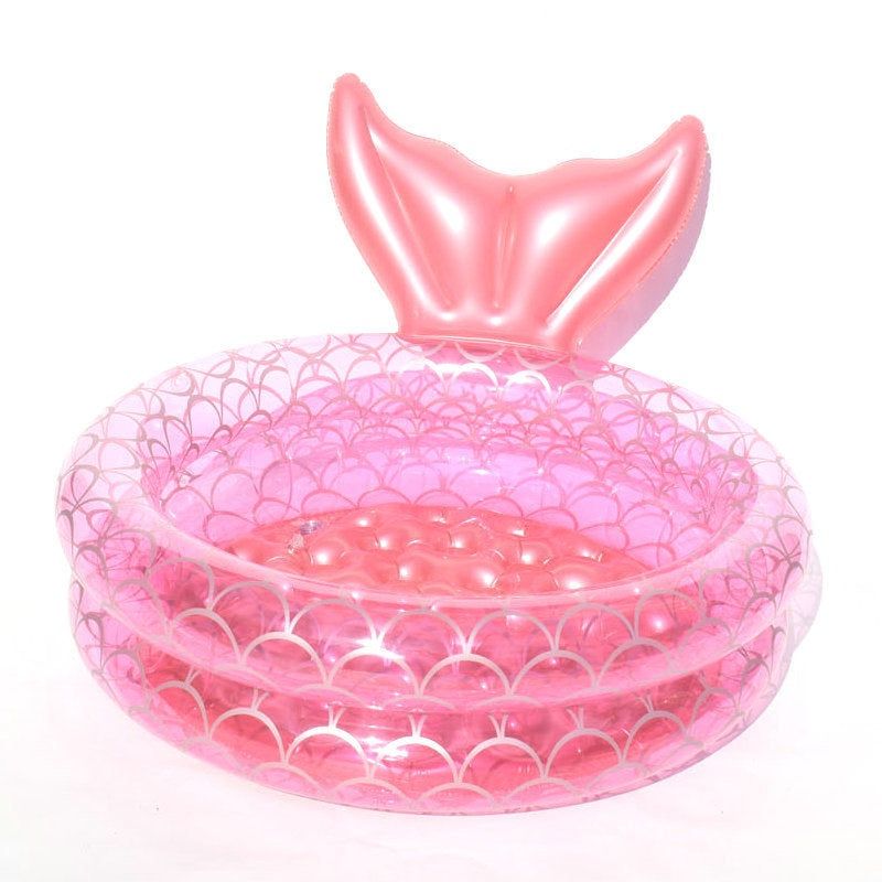 Pink Mermaid Pool