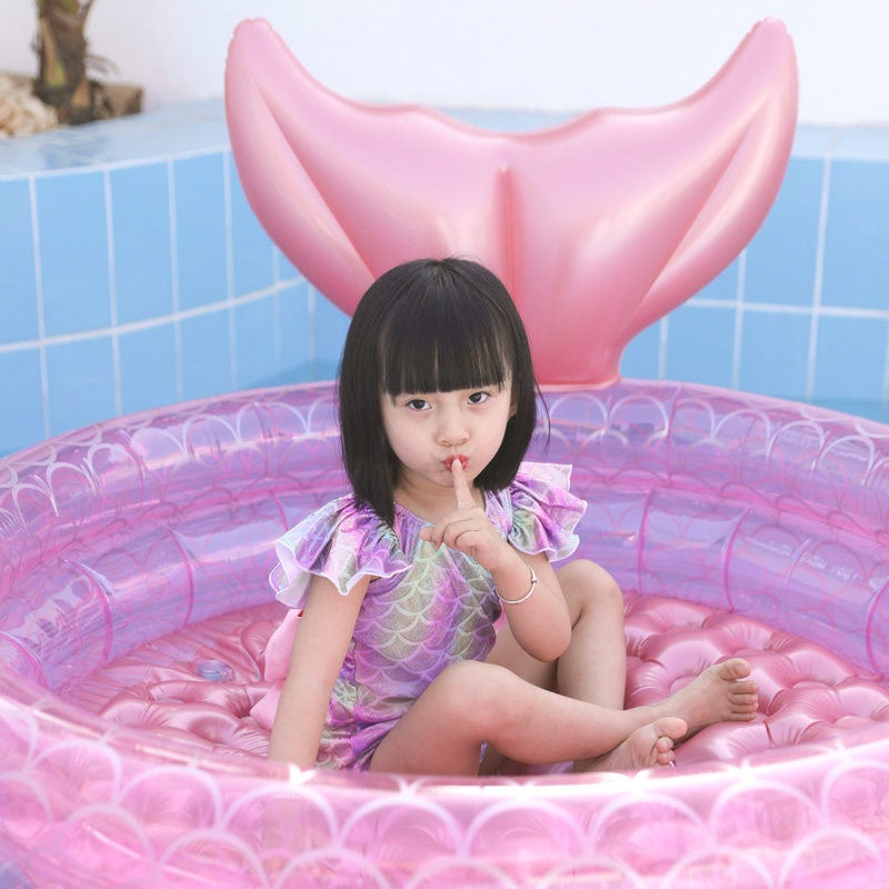 Pink Mermaid Pool