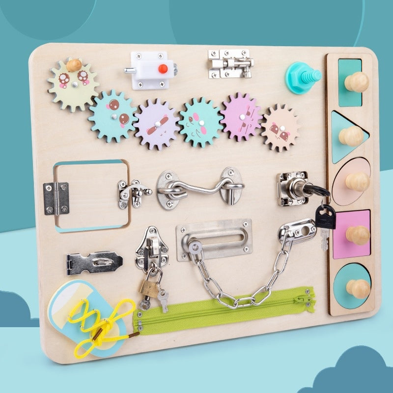 Pink Latch Busy Board
