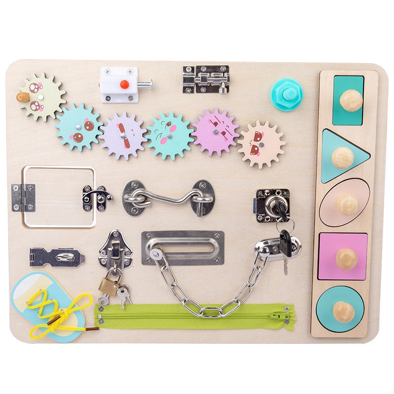 Pink Latch Busy Board