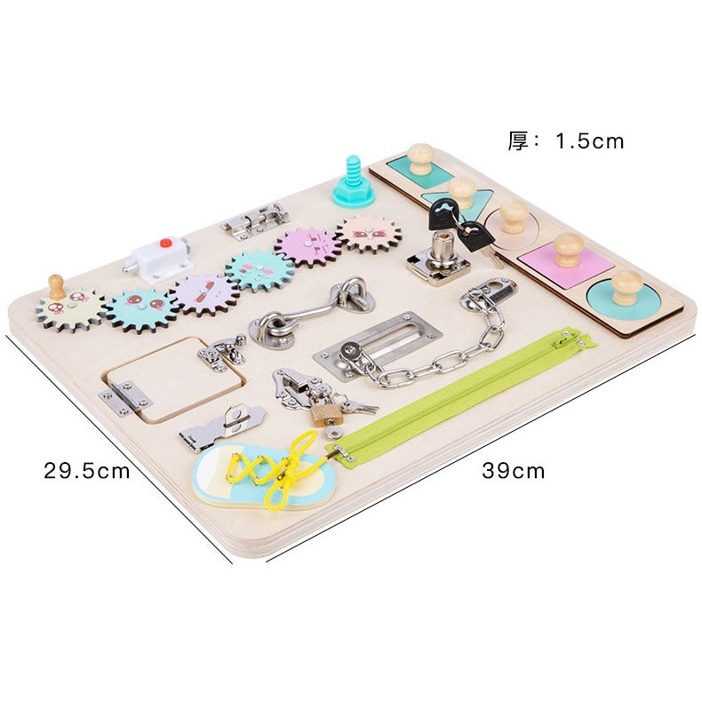 Pink Latch Busy Board