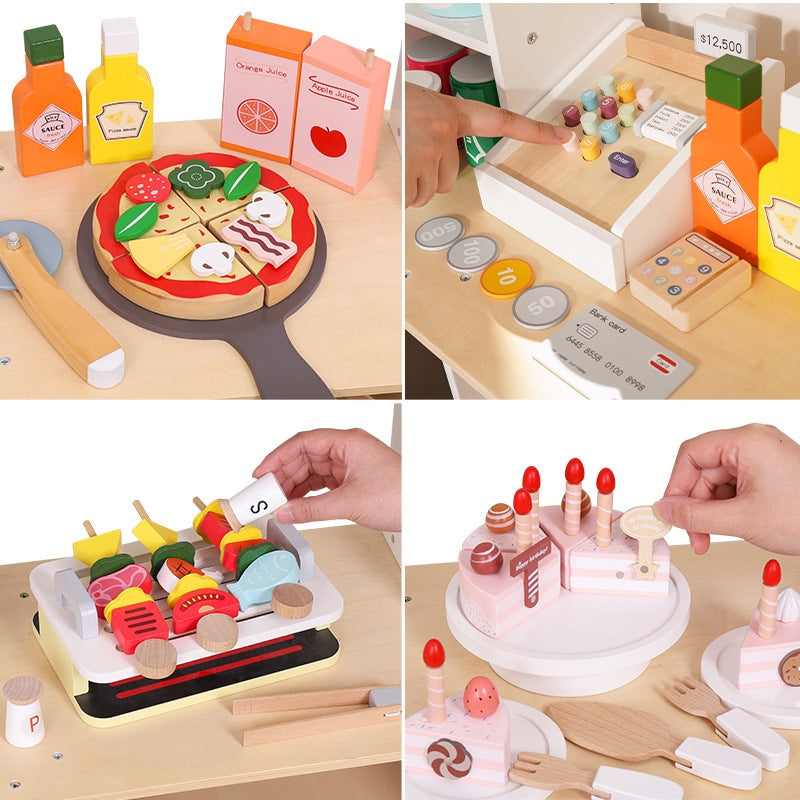Snack Food Push Cart