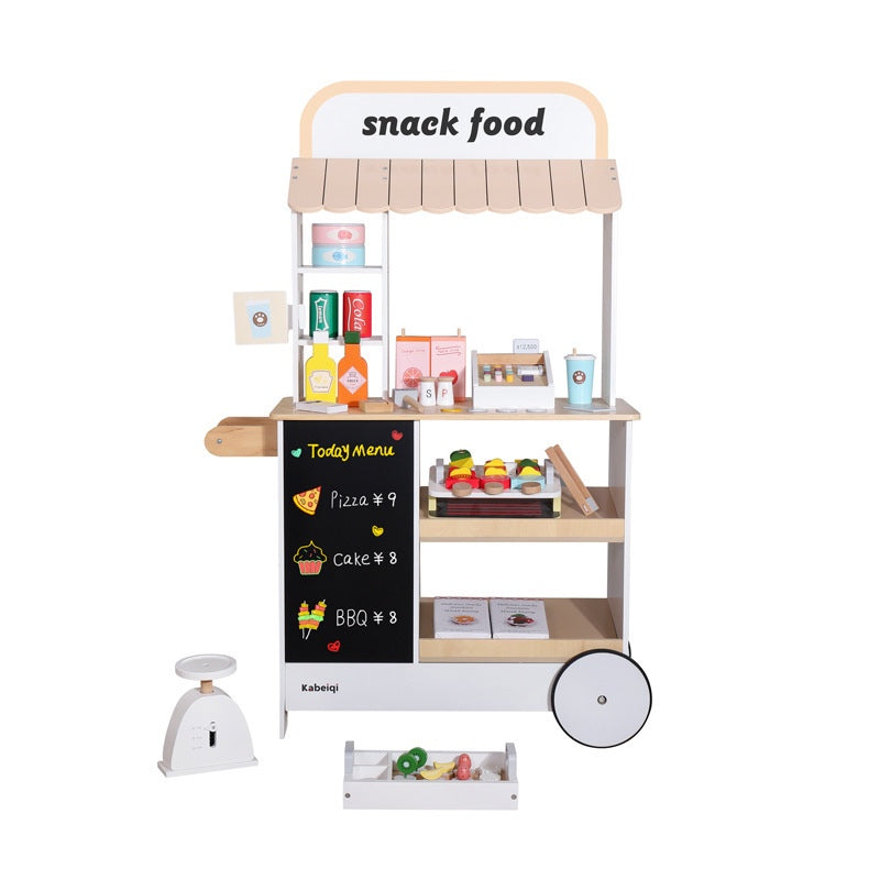 Snack Food Push Cart