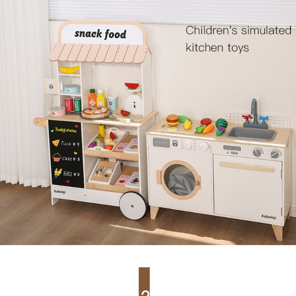 Snack Food Push Cart