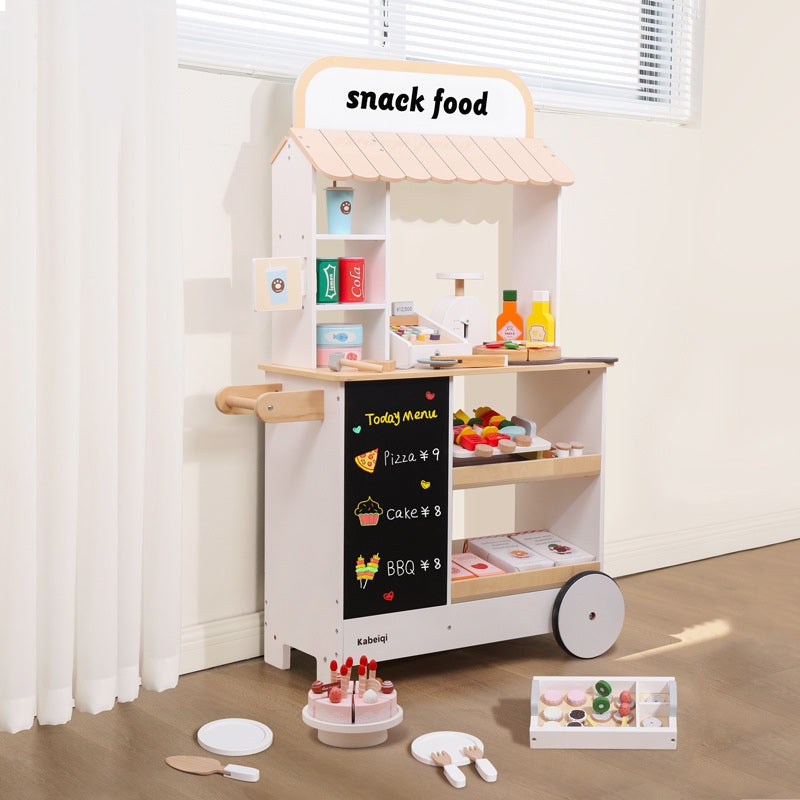 Snack Food Push Cart