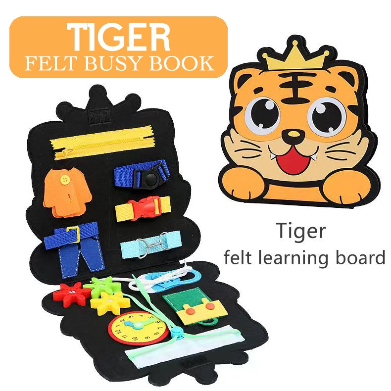 Navy ABC Felt Busy Book