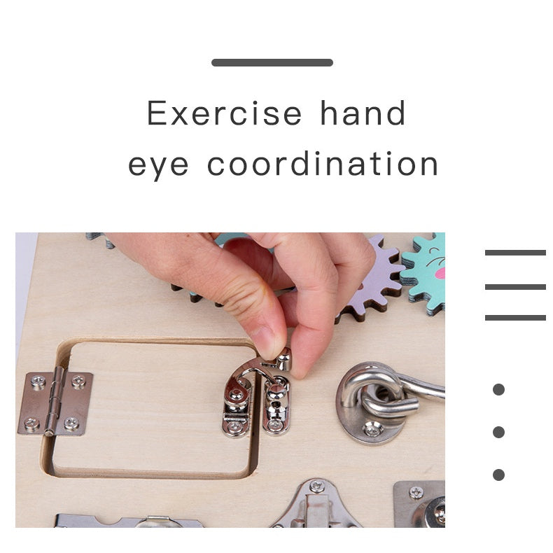 Pink Latch Busy Board