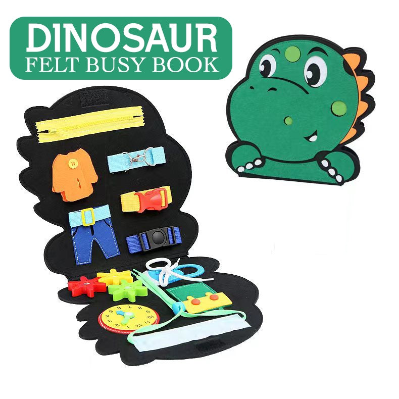Navy ABC Felt Busy Book