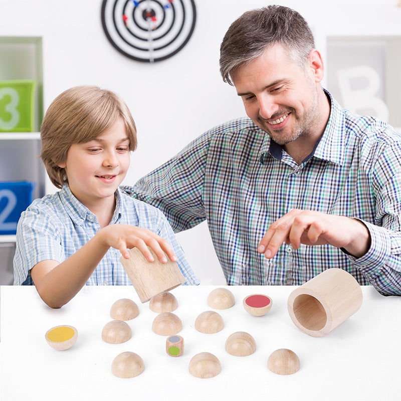 Memory Dice Sensory Wooden Toys