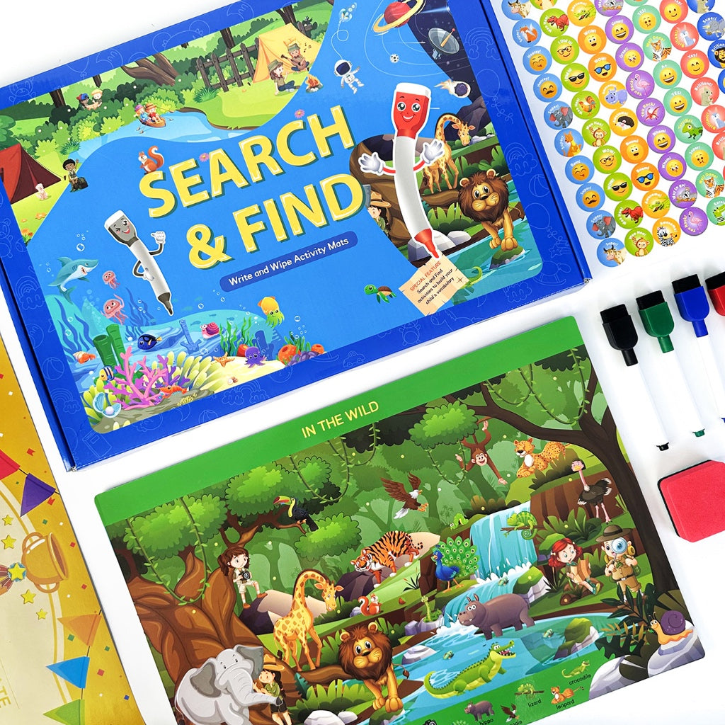 Search and Find Busy Book