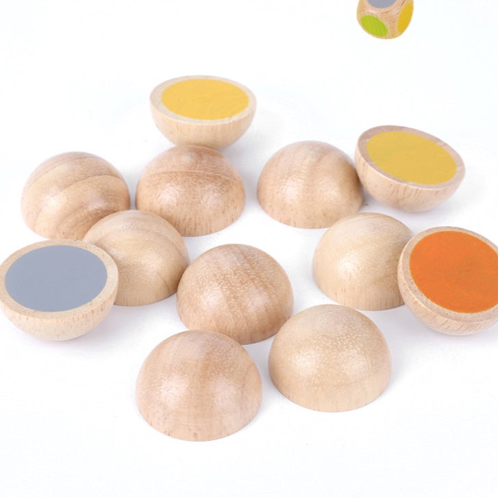 Memory Dice Sensory Wooden Toys