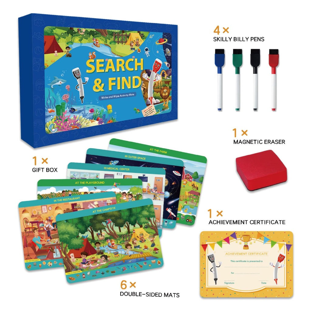 Search and Find Busy Book