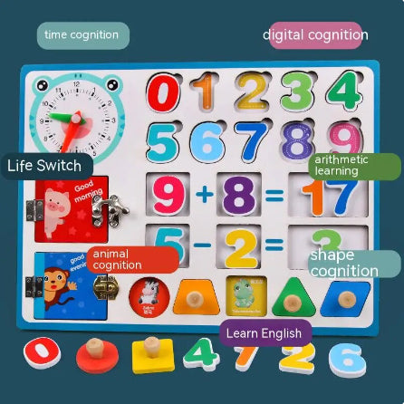 Numbers Math Busy Board
