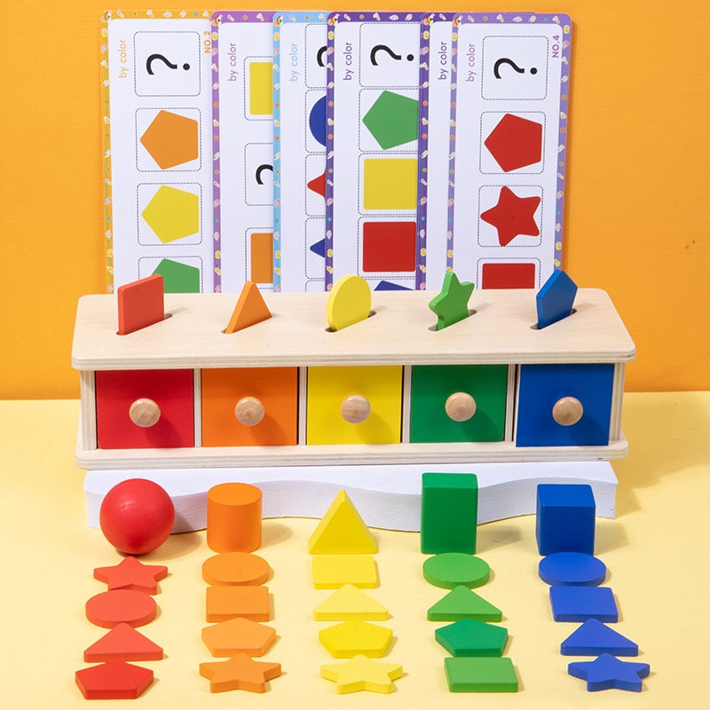4in1 Colour Shape Sorting Box