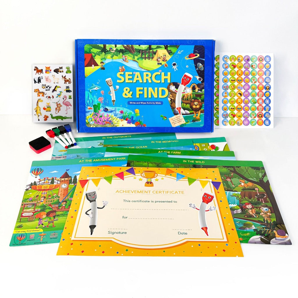 Search and Find Busy Book