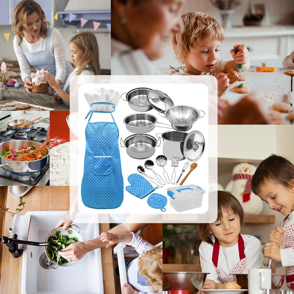 18pc Pots & Pans