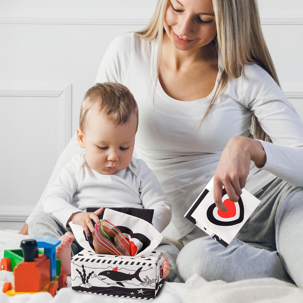 Magic Sensory Tissue Scarf Baby Toys