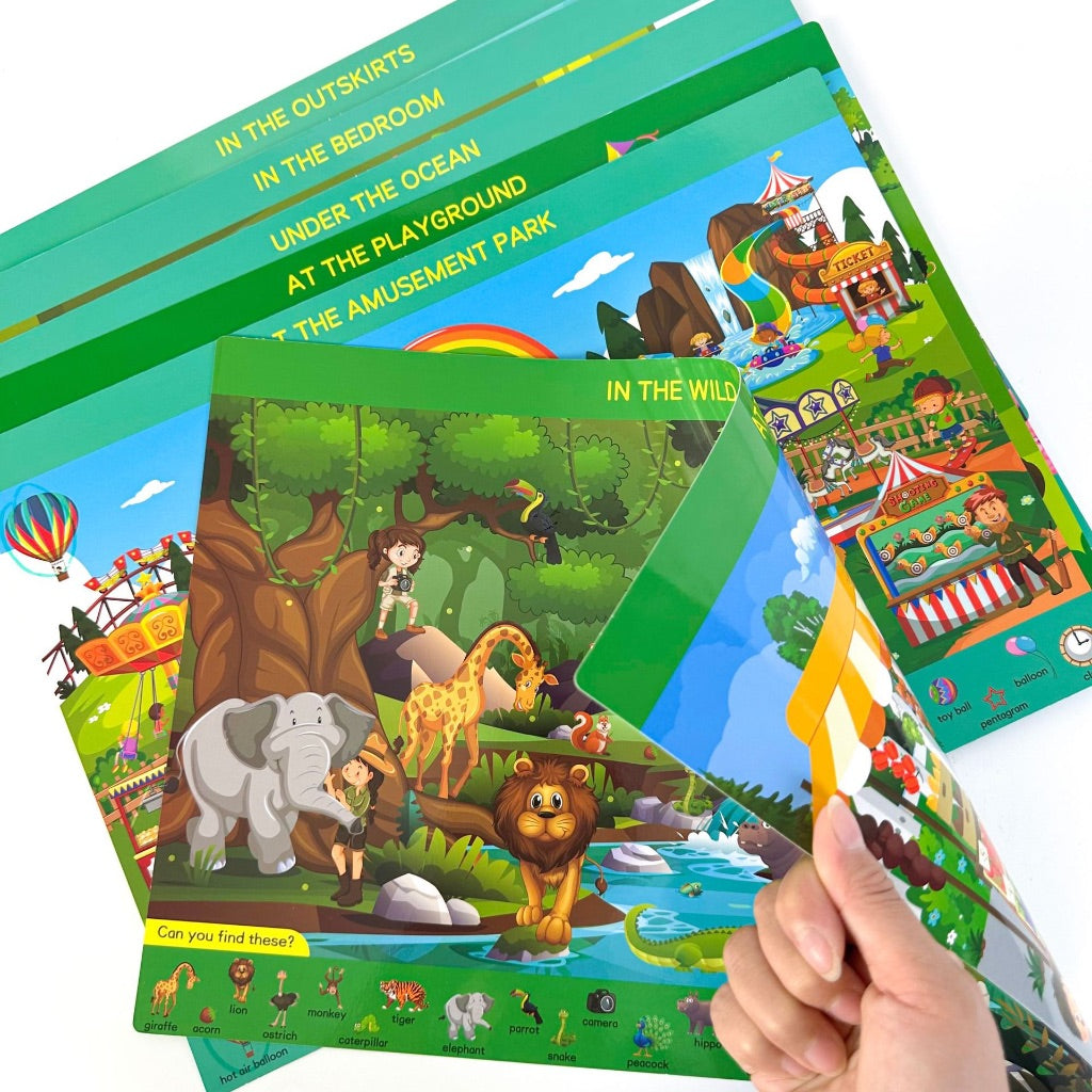 Search and Find Busy Book