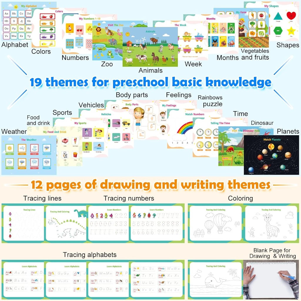 Busy Book Blue
