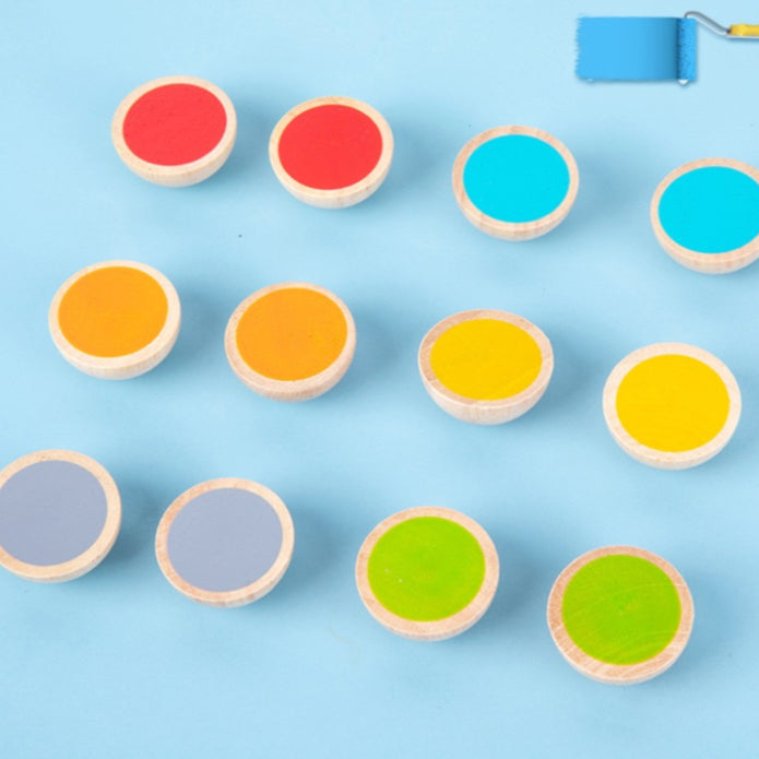 Memory Dice Sensory Wooden Toys
