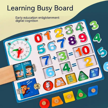 Numbers Math Busy Board