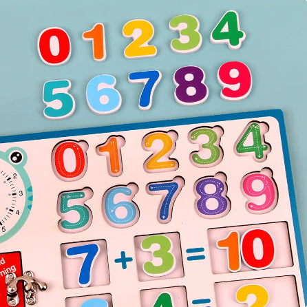 Numbers Math Busy Board