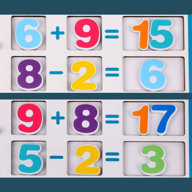 Numbers Math Busy Board