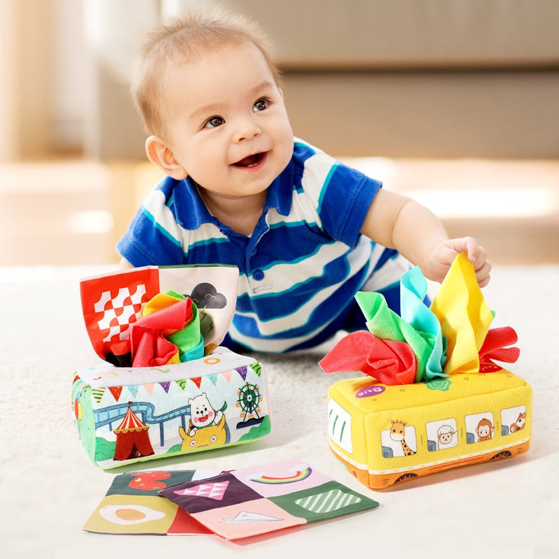 Magic Sensory Tissue Scarf Baby Toys