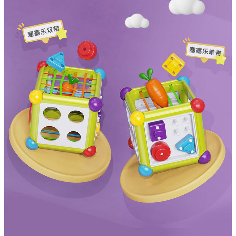 Carrot Shapes Sorting Busy Cube