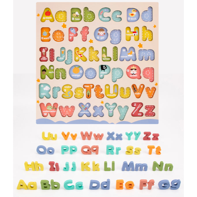 Pastel Alphabet AaBbCc