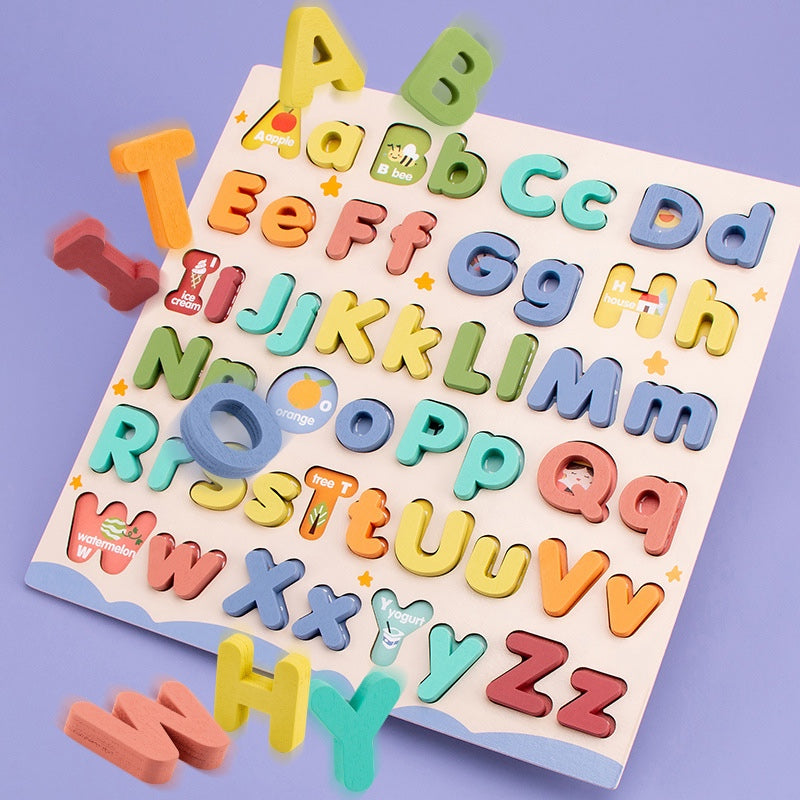 Pastel Alphabet AaBbCc