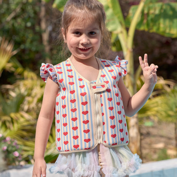 Swim Vest Hearts