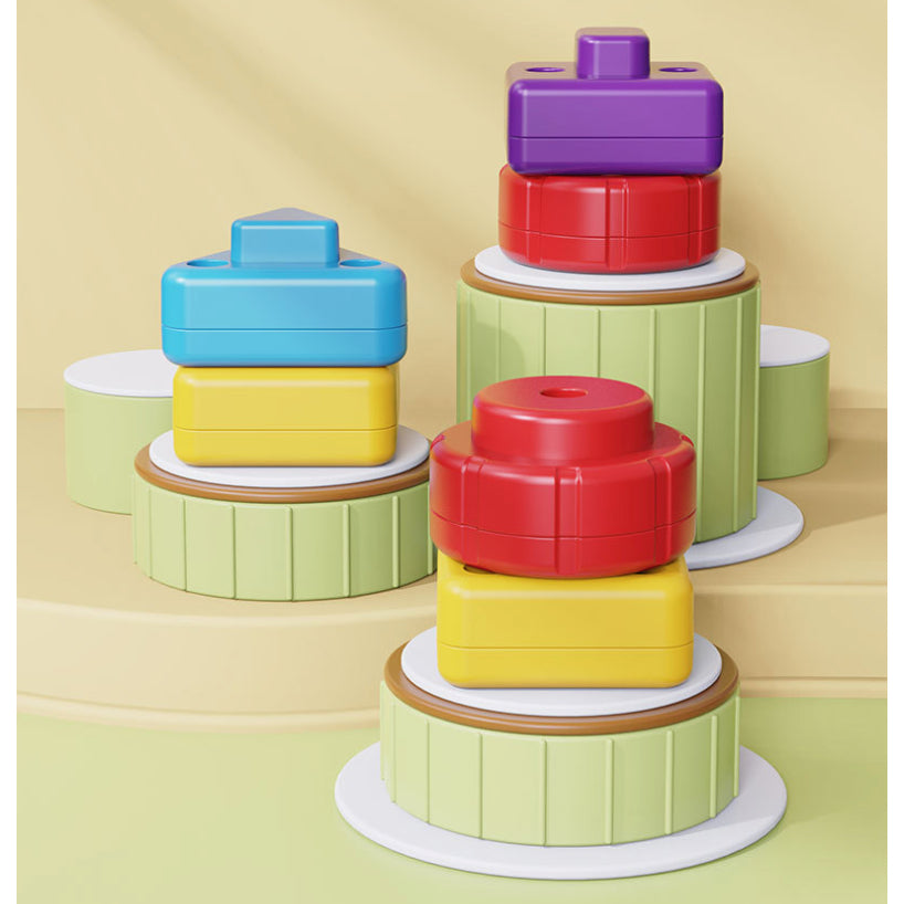 Carrot Shapes Sorting Busy Cube