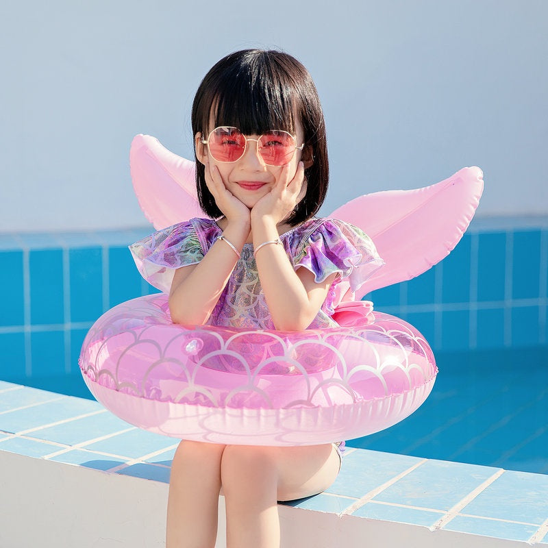 Pink Mermaid Swim Float