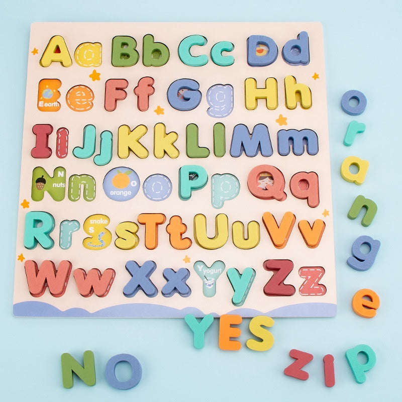 Pastel Alphabet AaBbCc
