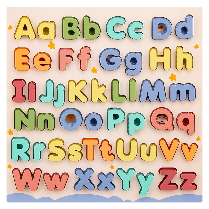 Pastel Alphabet AaBbCc