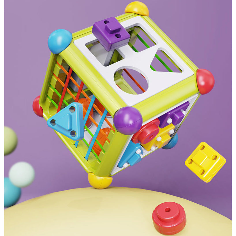 Carrot Shapes Sorting Busy Cube