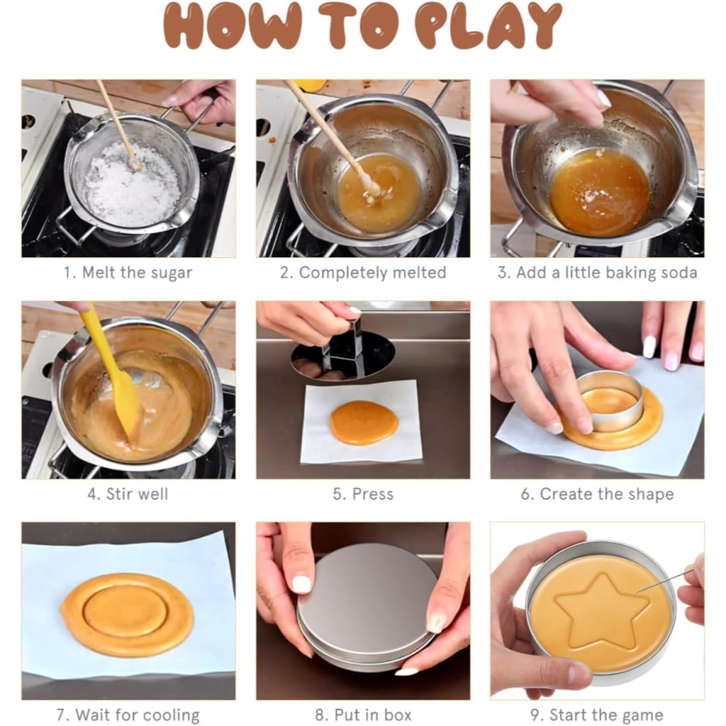 DIY Dalgona Candy Making Kit