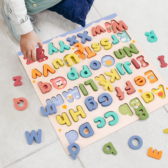 Pastel Alphabet AaBbCc