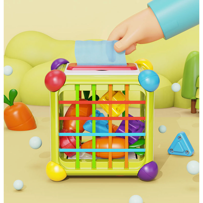 Carrot Shapes Sorting Busy Cube