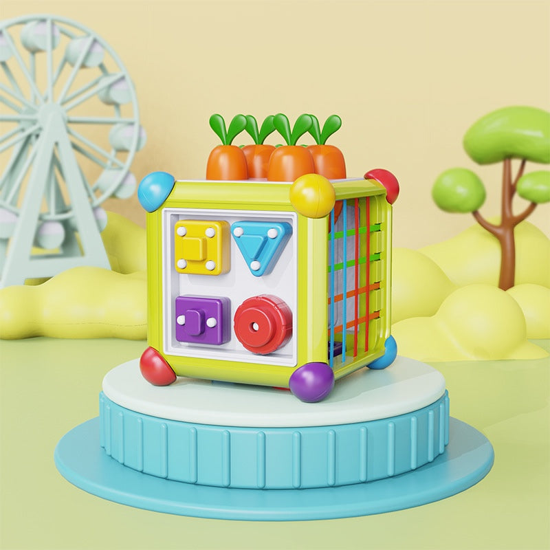 Carrot Shapes Sorting Busy Cube