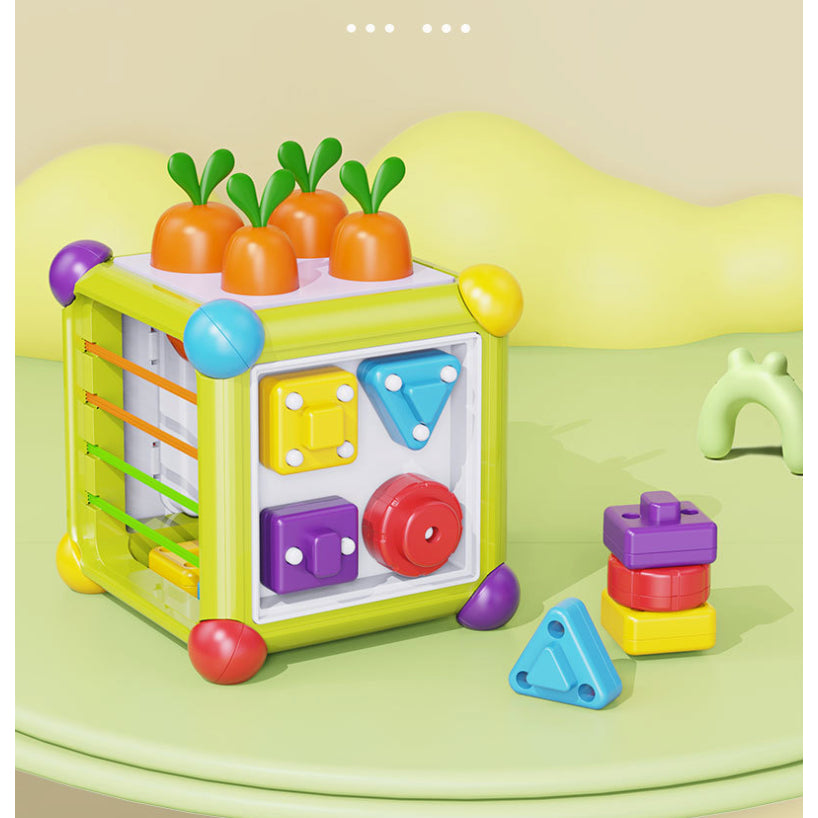 Carrot Shapes Sorting Busy Cube