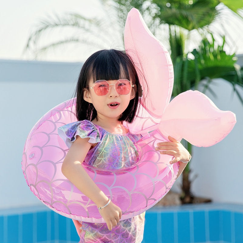 Pink Mermaid Swim Float