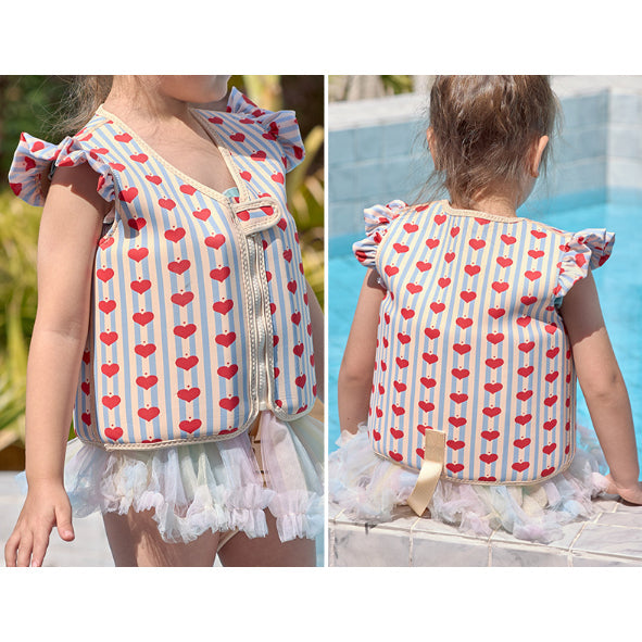 Swim Vest Hearts