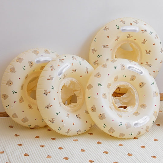 Bear Head Baby Swim Ring