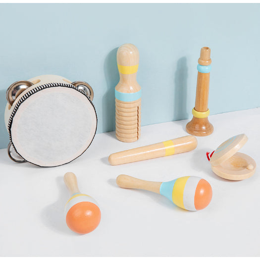 6pc Boho Musical Instruments