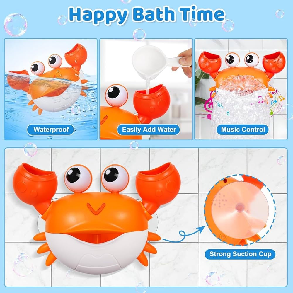Upgraded Crab Bubble Toy