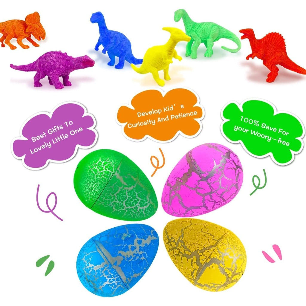40pc Dinosaur Hatching Eggs